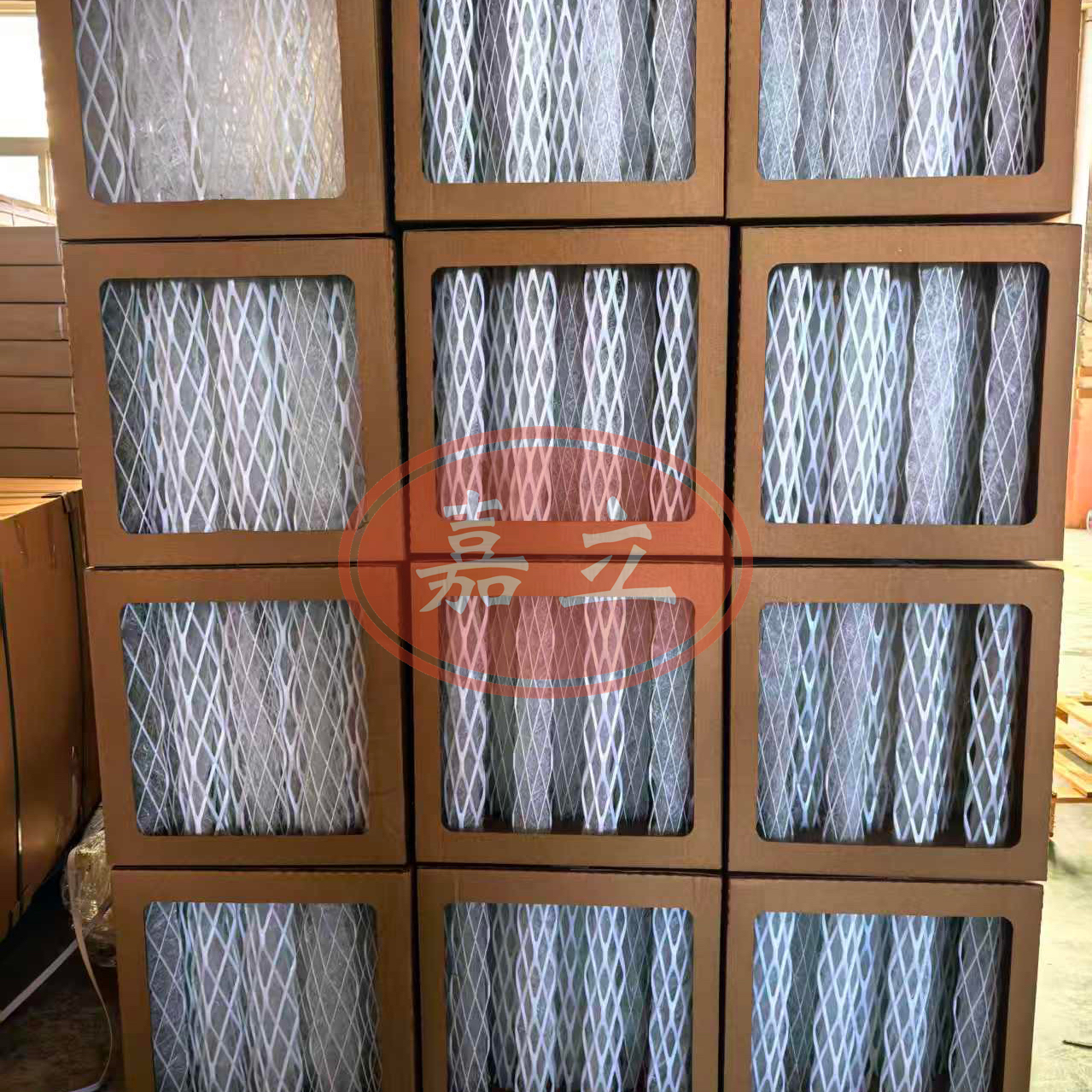 五湖渔场3D柱型漆雾过滤收集器