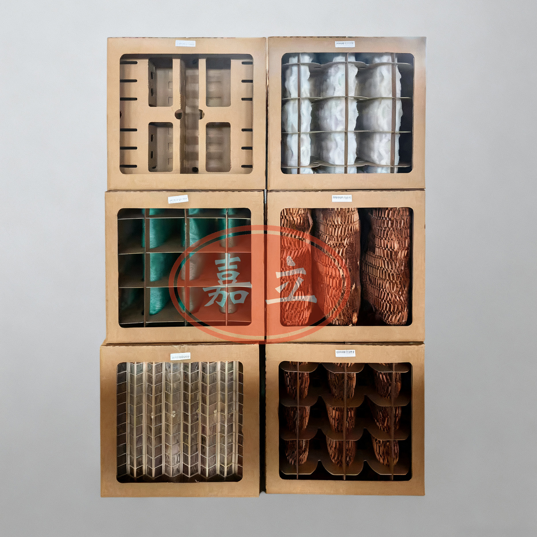 五湖渔场纸盒式漆雾过滤纸箱